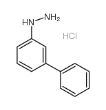 联苯-3-肼盐酸盐结构式