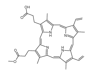 PPIX monomethyl ester结构式