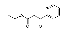 ethyl &beta;-oxo-2-pyrimidininepropanoate结构式