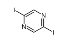 2,5-Diiodopyrazine结构式