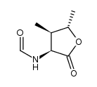 N-((3S,4R,5S)-4,5-dimethyl-2-oxotetrahydrofuran-3-yl)formamide结构式