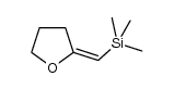 (E)-((dihydrofuran-2(3H)-ylidene)methyl)trimethylsilane结构式