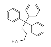 Ethanamine,2-[(triphenylmethyl)thio]-结构式