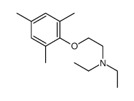 N,N-diethyl-2-(2,4,6-trimethylphenoxy)ethanamine结构式