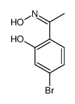 1-(4-bromo-2-hydroxy-phenyl)ethanone oxime结构式