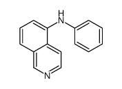 5-Isoquinolinamine,N-phenyl-(9CI)结构式