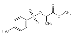 (r)-2-甲苯磺酰氧基丙酸甲酯结构式