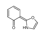 6-(3H-1,3-oxazol-2-ylidene)cyclohexa-2,4-dien-1-one结构式