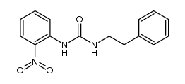 1-(2-nitrophenyl)-3-phenethylurea结构式