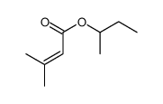 SEC-BUTYL 3-METHYLBUT-2-ENOATE结构式