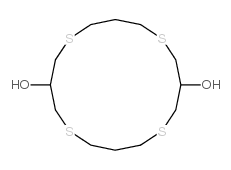 1,5,9,13-四硫杂环十六烷-3,11-二醇结构式