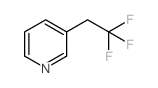 3-(2,2,2-Trifluoroethyl)pyridine结构式