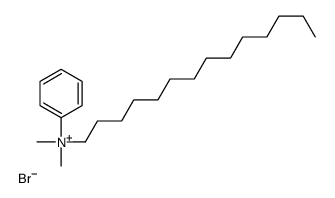 dimethyl-phenyl-tetradecylazanium,bromide结构式