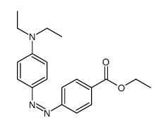 ethyl 4-[[4-(diethylamino)phenyl]diazenyl]benzoate结构式
