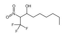 1,1,1-trifluoro-2-nitrononan-3-ol结构式