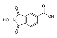 2-hydroxy-1,3-dioxoisoindole-5-carboxylic acid结构式