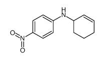 N-cyclohex-2-en-1-yl-4-nitroaniline结构式