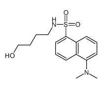 5-(dimethylamino)-N-(4-hydroxybutyl)naphthalene-1-sulfonamide结构式