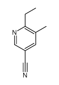 3-Pyridinecarbonitrile,6-ethyl-5-methyl-(9CI)结构式
