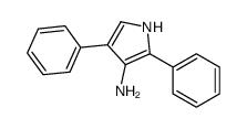 2,4-diphenyl-1H-pyrrol-3-amine结构式
