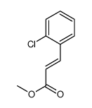 methyl 3-(2-chlorophenyl)prop-2-enoate结构式