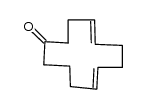 trans,trans-cyclododeca-4,8-dienone结构式