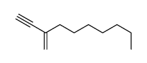 3-methylidenedec-1-yne结构式