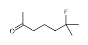 6-fluoro-6-methylheptan-2-one结构式