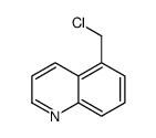 5-(氯甲基)喹啉结构式