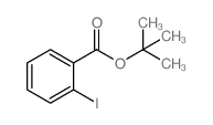 2-碘苯甲酸叔丁酯结构式