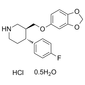 盐酸帕罗西汀结构式