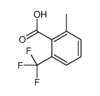 2-Methyl-6-(trifluoromethyl)benzoic acid结构式