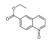 ethyl 1-oxidoquinolin-1-ium-6-carboxylate结构式