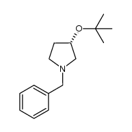 (S)-3-tert-butoxy-N-benzylpyrrolidine结构式