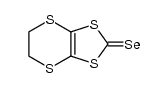4,5-ethylenedithio-1,3-dithio-2-selenone结构式