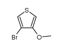 3-bromo-4-methoxythiophene结构式