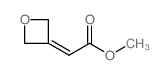 2-(氧杂环丁-3-亚基)乙酸甲酯结构式