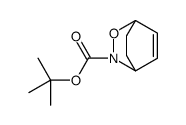 2-噁-3-氮杂双环[2.2.2]-5-辛烯-3-羧酸叔丁酯结构式