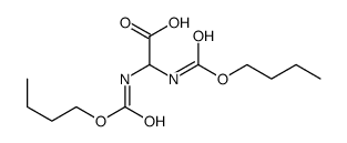 2,2-bis(butoxycarbonylamino)acetic acid结构式