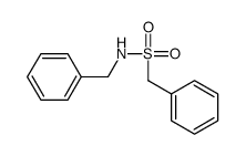 N-benzyl-1-phenylmethanesulfonamide结构式