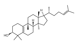 Cucurbita-5(10),24-dien-3β-ol结构式