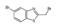 5-BROMO-2-(BROMOMETHYL)BENZOTHIAZOLE结构式