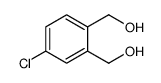 (4-氯-1,2-苯叉基)二甲醇结构式