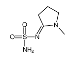 1-methyl-2-sulfamoyliminopyrrolidine结构式