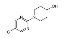 1-(5-Chloro-pyrimidin-2-yl)-piperidin-4-ol结构式