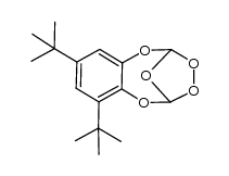 7,9-di-tert-butyl-2,5-epoxybenzo[e][1,2,4,7]tetraoxocine结构式