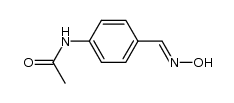 4-Acetamidophenylaldoxime结构式
