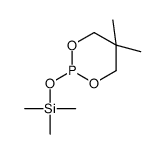 (5,5-dimethyl-1,3,2-dioxaphosphinan-2-yl)oxy-trimethylsilane结构式