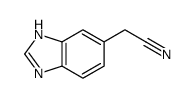 (9ci)-1H-苯并咪唑-5-乙腈结构式