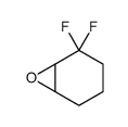 2,2-DIFLUORO-7-OXABICYCLO[4.1.0]HEPTANE结构式